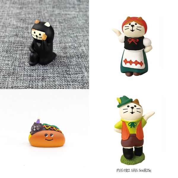 [ Set 5 Cái ] Tượng Trang Trí Halloween - 16320