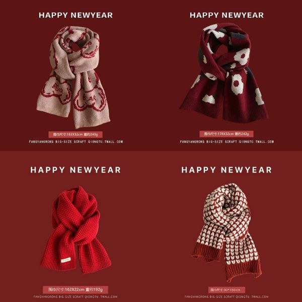 [ Set 2 Cái ] Khăn Choàng Cổ - 18238