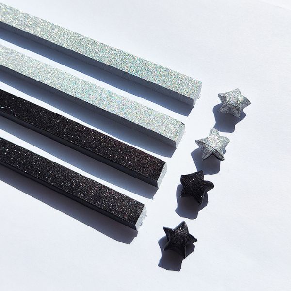 [ Set 30 Xấp ] Giấy Gấp Sao Kim Tuyến [ 24CM - 100 Tờ ] - 20579