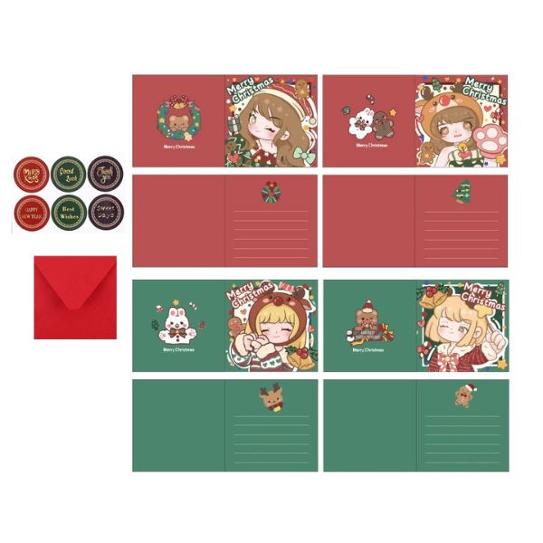 [ Set 20 Cái ] Thiệp Giáng Sinh [ Nhiều Mẫu ] - 18131