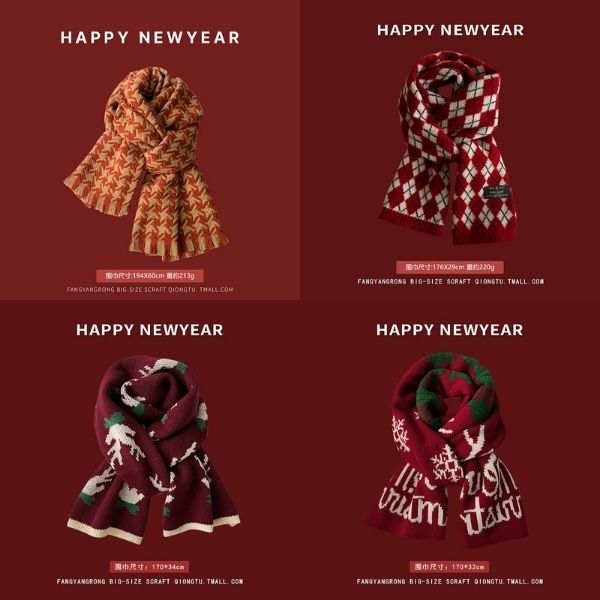 [ Set 2 Cái ] Khăn Choàng Cổ - 18238