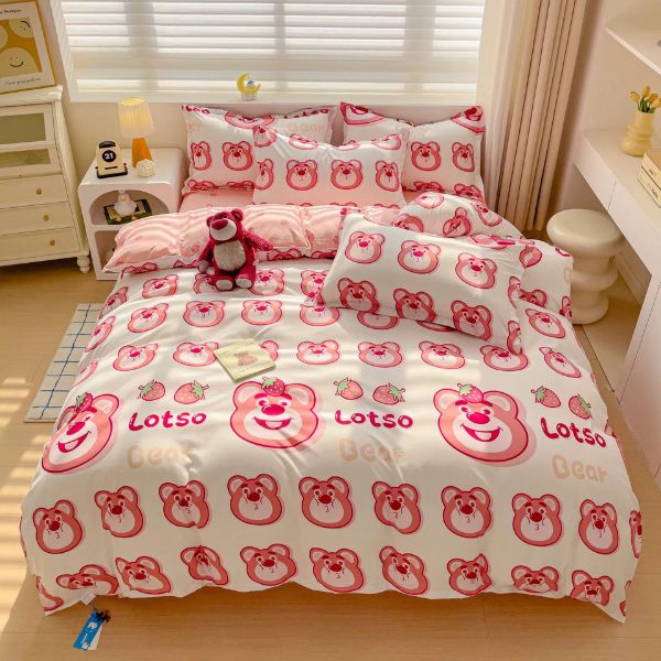 Bộ Chăn Ga Lạnh 4 Món [ Chăn 200*230cm / Ga 230*230cm / 2 x Vỏ Gối 48*74cm ] - 16261