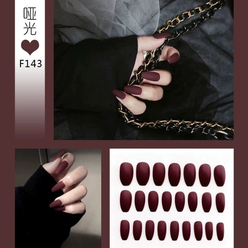 [ Set 10 Hộp ] Nail [ 24 PCS + Keo Thạch ] - 21945