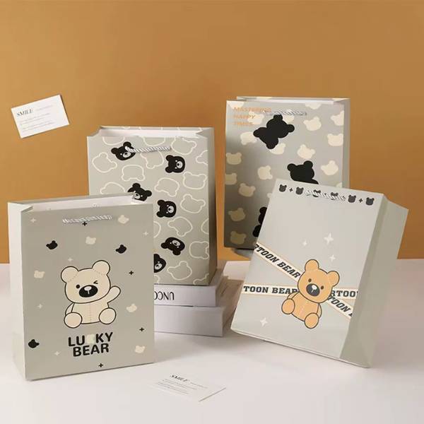 [ Set 24 Cái ] Túi Quà [ 19.5*9.5*24.5cm / Nhiều Mẫu ] - 22145