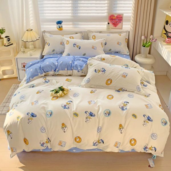 Bộ Chăn Ga Lạnh 4 Món [ Chăn 200*230cm / Ga 230*230cm / 2 x Vỏ Gối 48*74cm ] - 16261