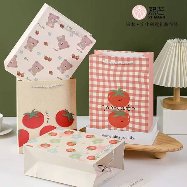 [ Set 24 Cái ] Túi Quà [ 19.5*9.5*24.5cm / Nhiều Mẫu ] - 22145