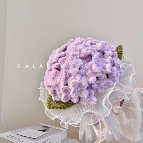 [ Set 2 Bó ] Hoa Kẽm Nhung 52 Hoa [ Đã Hoàn Thiện ] - 18180