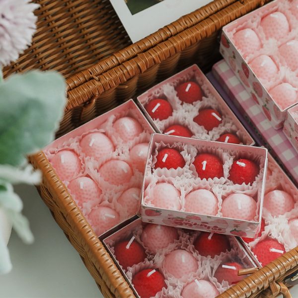 [ Set 5 Hộp ] Nến Thơm Dâu Tây [ Mix Nhiều Mùi Hương ] - 922379