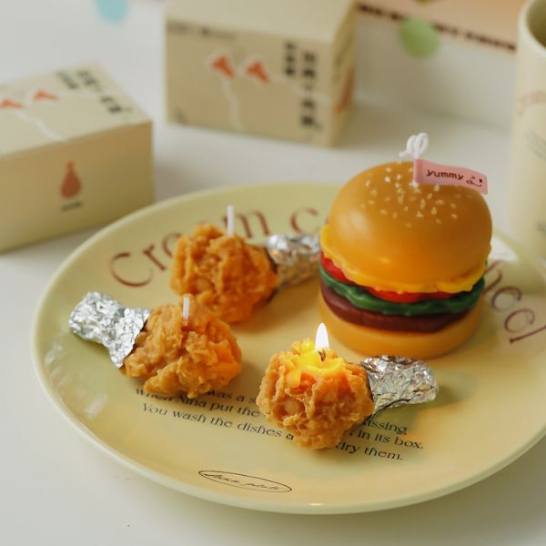 [ Set 5 Hộp ] Nến Thơm Gà Rán [ Mùi Cà Phê Sữa ] - 922409