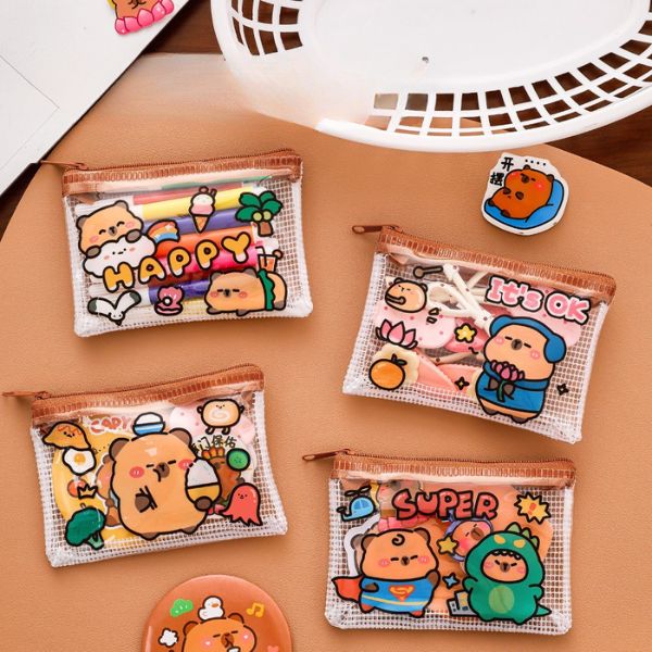 [ Set 20 Cái ] Túi Đựng Tiền & Phụ Kiện Mini Capybara - 922436