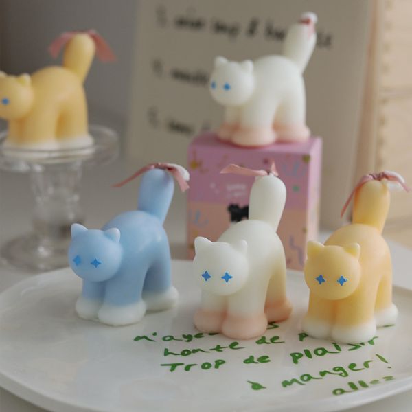 [ Set 5 Hộp ] Nến Thơm Mèo Cute [ Mix Nhiều Mùi Hương ] - 922475