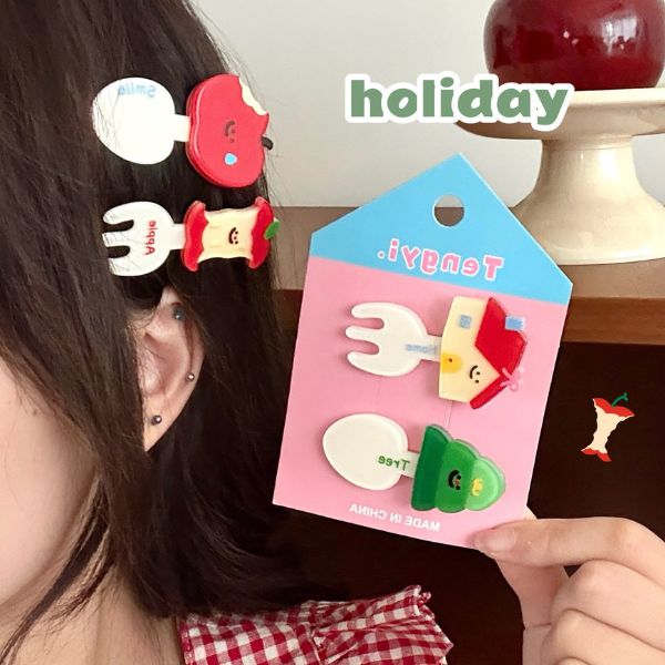 [ Set 12 Vỉ ] Kẹp Tóc [ 1 Vỉ 2 Cái ] - 922483