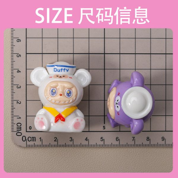 [ Set 10 Cái ] Charm 3D Labubu Thủy Thủ - 922516