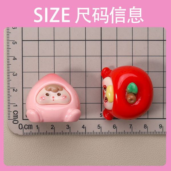 [ Set 20 Cái ] Charm 3D Trái Cây Baby Three - 922535
