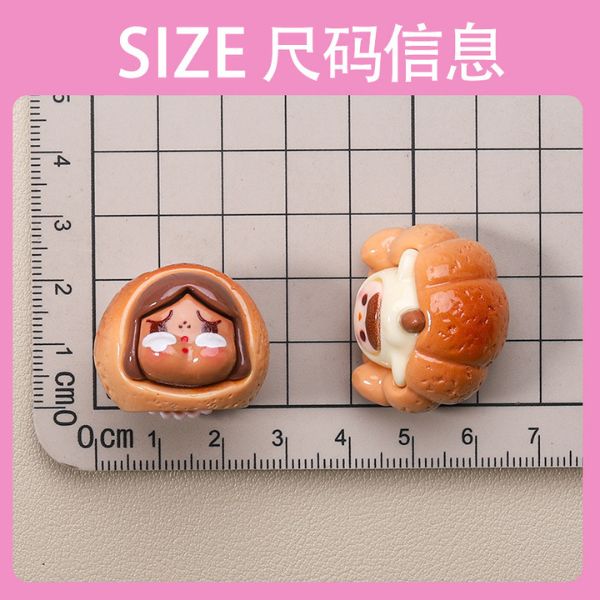 [ Set 20 Cái ] Charm 3D Bánh Mỳ - 922543