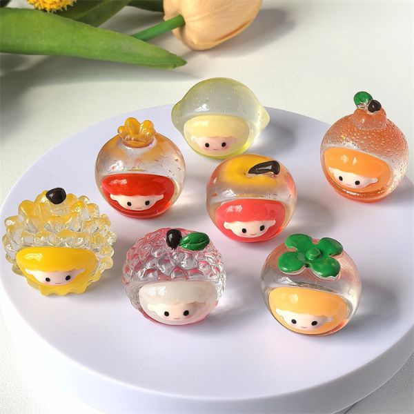 [ Set 20 Cái ] Charm 3D Trái Cây - 920545