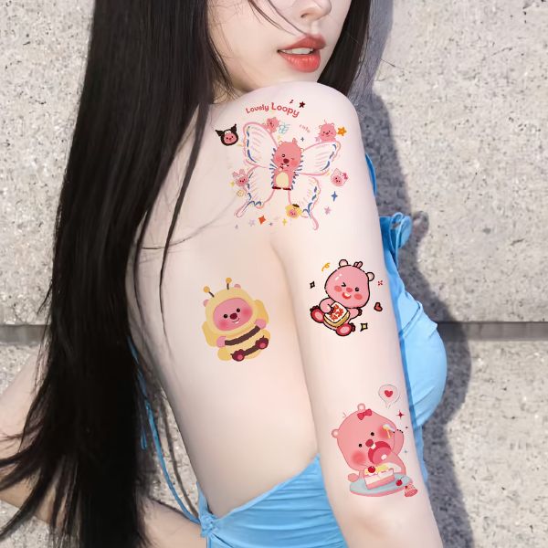 [ Set 10 Xấp ] Hình Xăm Nước [ 1 Xấp 30 Tấm ] - 934635