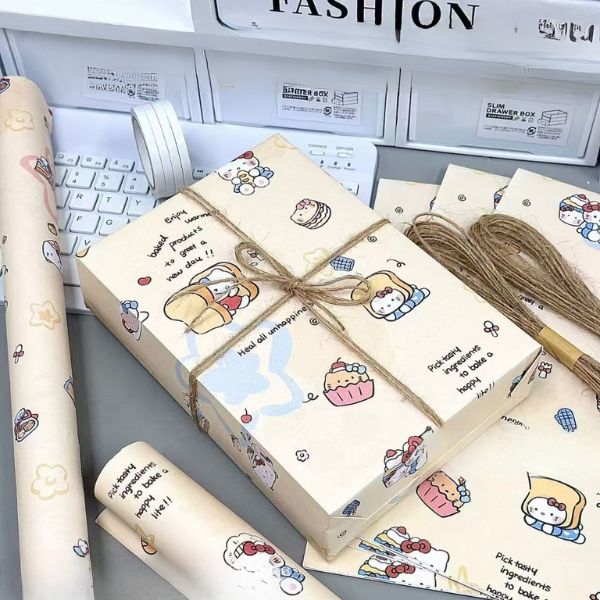 [ Set 12 Xấp ] Giấy Gói Quà [ Mix 4 Mẫu - Size 50*70 - 1 Cuộn 6 Tờ ] - 934697