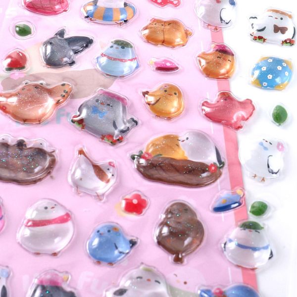 [ Set 6 Túi ] Sticker 3D - 935025