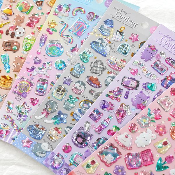 [ Set 12 Túi ] Sticker 3D - 935090