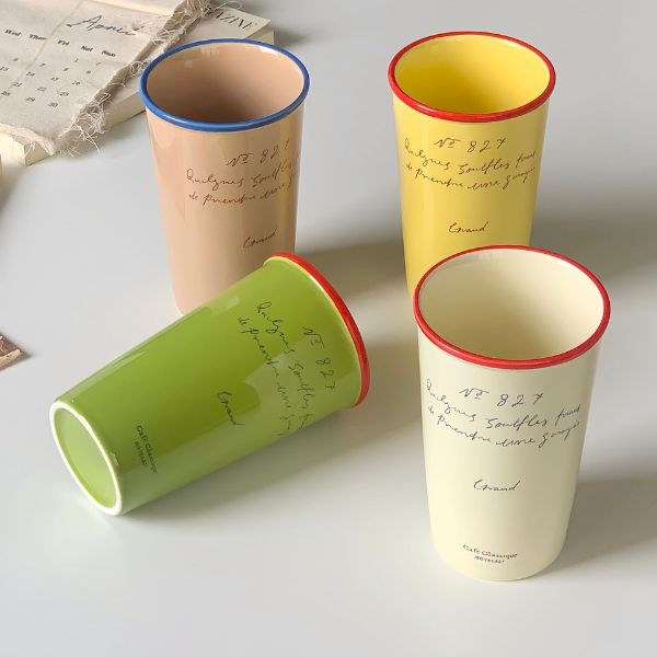 [ Set 4 Cái ] Ly Cốc Sứ [ 450ml ] - 935115