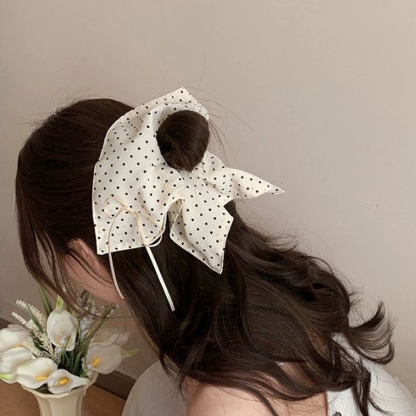 [ Set 5 Cái ] Cột Tóc Scrunchies - 935387