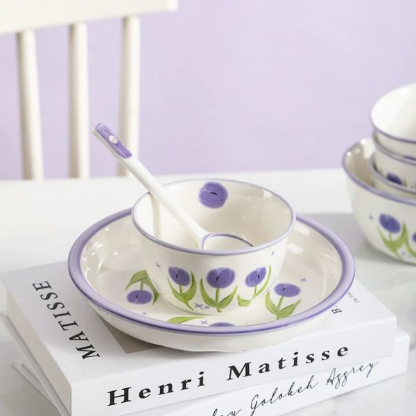 [ Set 2 Bộ ] Đồ Dùng Gốm Sứ Cho Cặp Đôi - 935412
