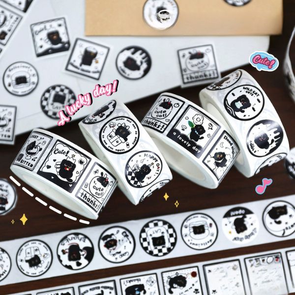 [ Set 20 Cuộn ] Sticker [ 1 Cuộn 300 Tem ] - 95593