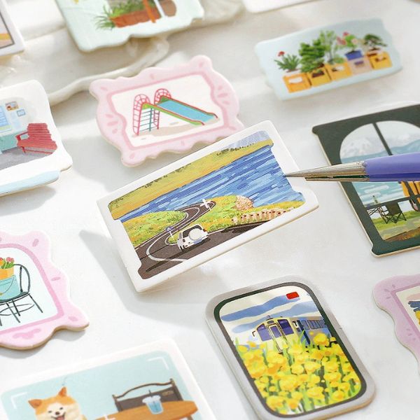 [ Set 12 Túi ] Sticker [ 1 Túi 2 Tấm ] - 95632