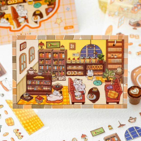 [ Set 12 Túi ] Sticker Trang Trí 3D [ 16*13cm ] - 95635
