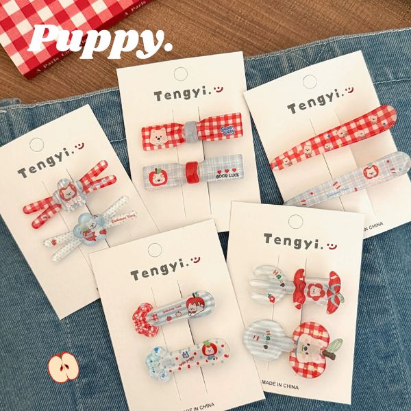 [ Set 10 Vỉ ] Kẹp Tóc [ 1 Vỉ 2 Cái ] - 95830