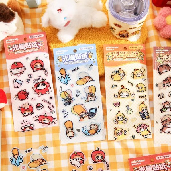 [ Set 12 Túi ] Sticker Hoạt Ảnh Động 3D [ 1 Túi 1 Tấm ] - 95873