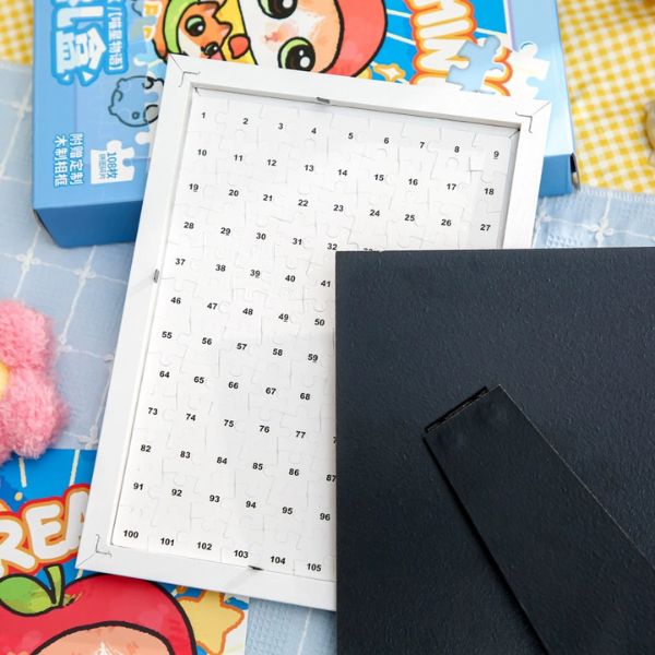 [ Set 2 Bộ ] Tranh Xếp Hình [ 13*18cm - 108 Mảnh ] - 95914