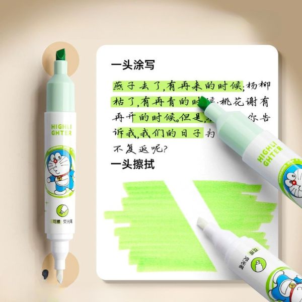 [ Set 10 Hộp ] Bút Dạ Quang 2 Đầu Xoá Được [ Hộp 5 Cây ] - 96763