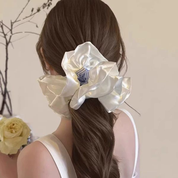 [ Set 12 Cái ] Cột Tóc Scrunchies - 16229