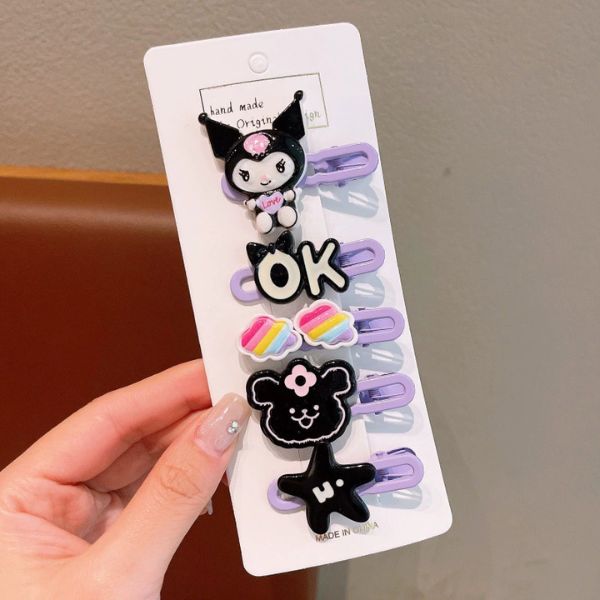 [ Set 10 Bộ ] Kẹp Tóc [ 1 Bộ 5 Cái ] - 16234