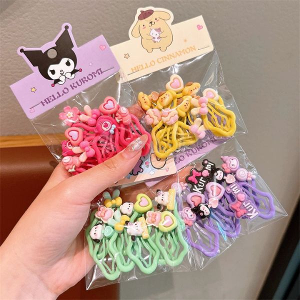 [ Set 7 Túi ] Kẹp Tóc [ 1 Túi 10 Cái ] - 16237