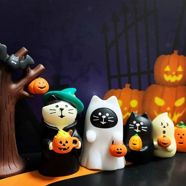 [ Set 5 Cái ] Tượng Trang Trí Halloween - 16320