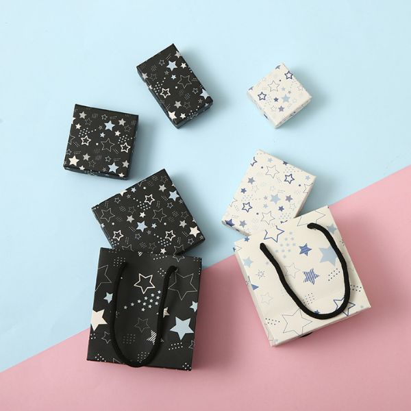 [ Set 20 Bộ ] Hộp + Túi Quà Đựng Trang Sức - 16337