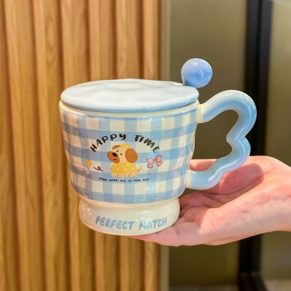 [ Set 2 Cái ] Ly Cốc Sứ  500ml ] - 16421