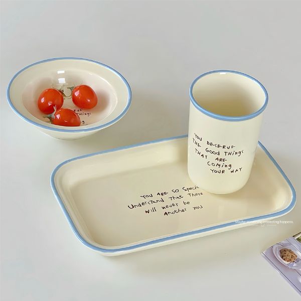 [ Set 2 Món ] Đồ Dùng Gốm Sứ - 16425