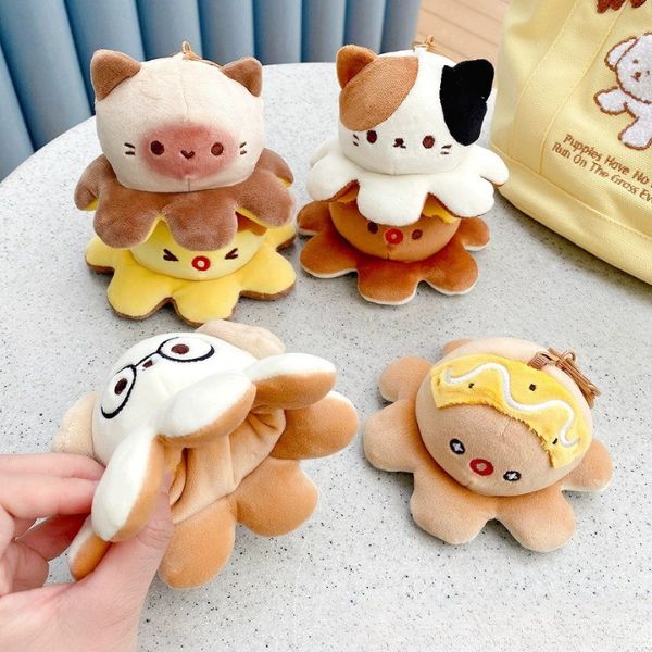 [ Set 12 Cái ] Móc Khoá Gấu Bông Cao Cấp - 16527