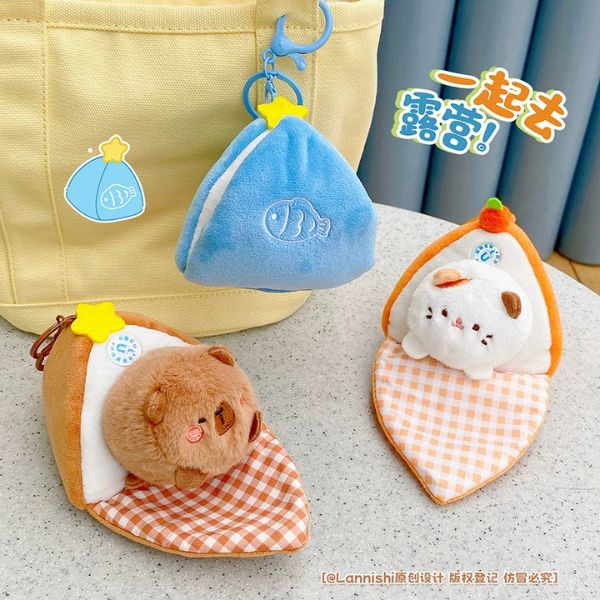 [ Set 12 Cái ] Móc Khoá Gấu Bông Cao Cấp - 16528