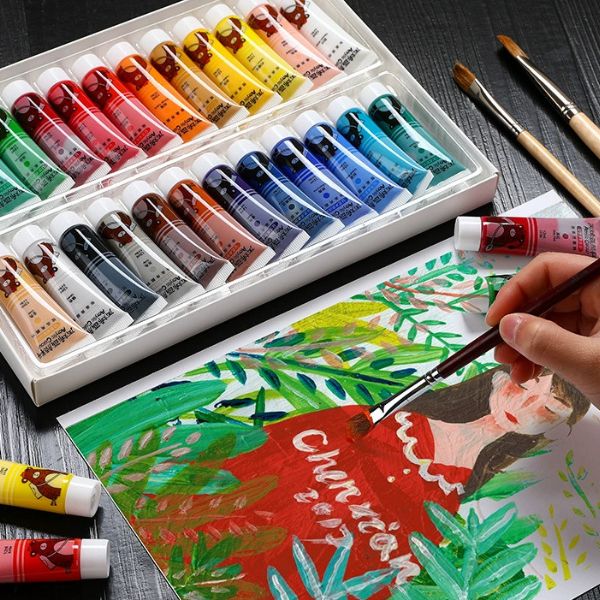 [ Set 2 Bộ ] Sơn Graffiti Acrylic [ 12/18/24/36 Màu ] - 16638