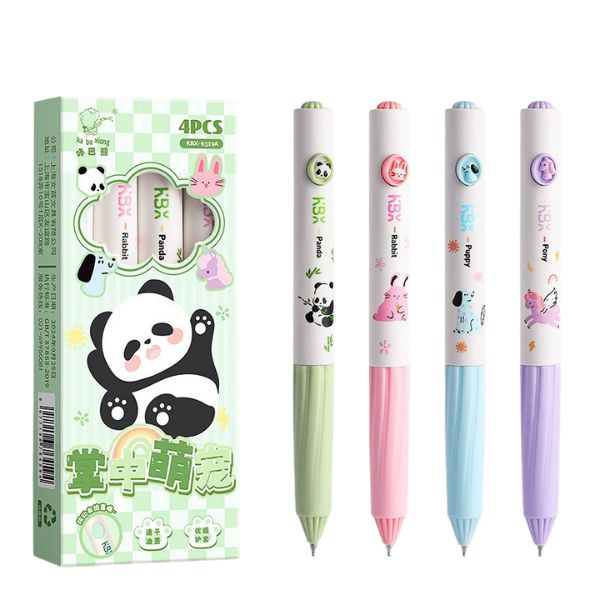 [ Set 5 Hộp ] Bút Bi [ 0.5mm - Đen - Hộp 4 Cây ] - 16679