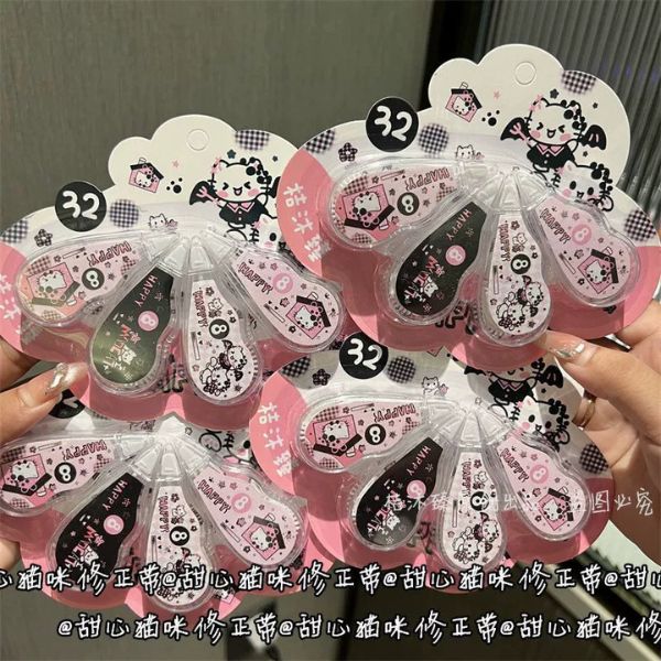 [ Set 6 Vỉ ] Bút Xoá Kéo [ Vỉ 4 Cái ] - 16687