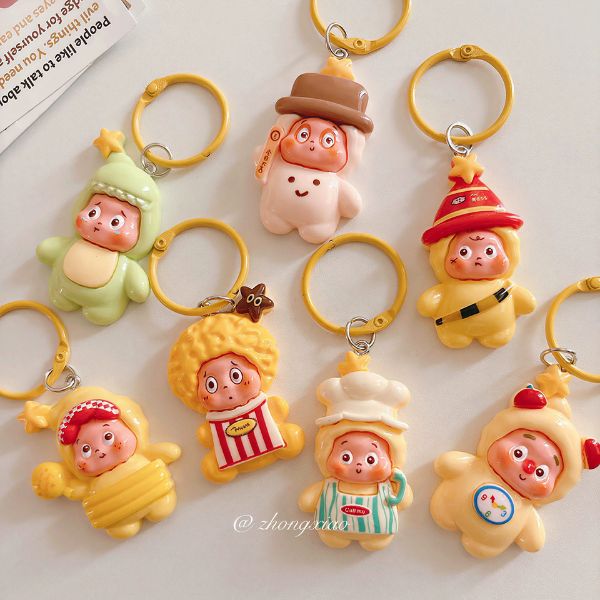 [ Set 14 Cái ] Móc Khoá Mini - 16709