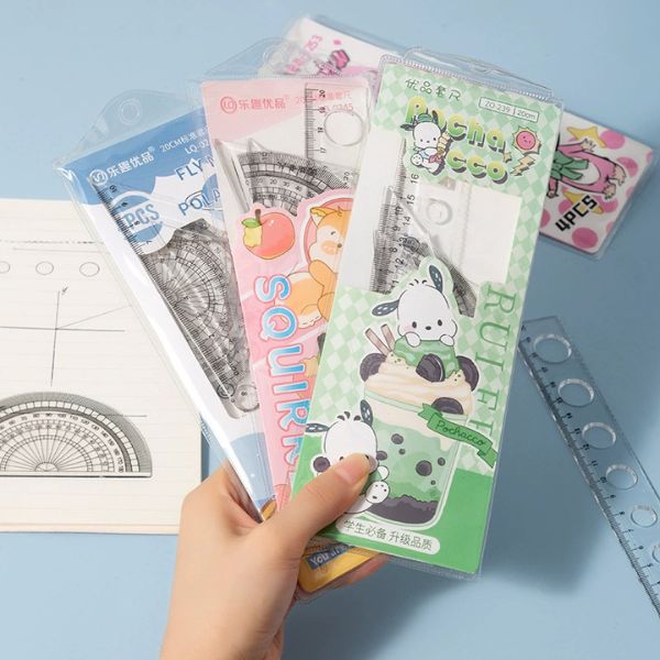 [ Set 20 Bộ ] Thước Kẻ [ Bộ 4 Món ] - 16804