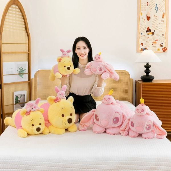[ Set 2 Con ] Gấu Bông STITCK / POOH [ 45/60/80cm ] - 16996