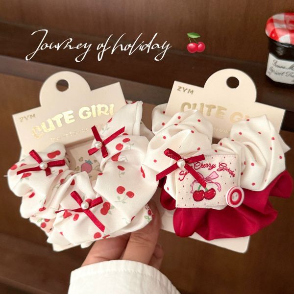 [ Set 12 Vỉ ] Cột Tóc Scrunchies [ Vỉ 2 Cái ] - 17444